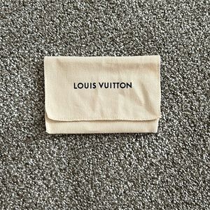Louis Vuitton wallet dust bag